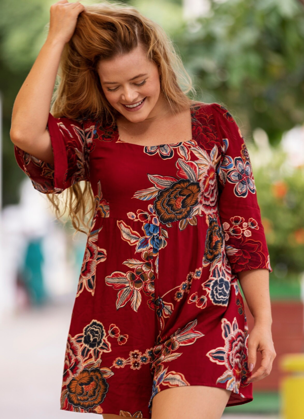 Chiffon Floral Printed Top